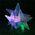 thumbnail image 4 of 2 Pack Unique Christmas LED Night Light Changing Colors Star Snowflake Lamp for Kids Room Holiday, 4 of 8