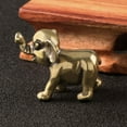 thumbnail image 6 of WORGEOUS Tiny Elephant Figurine Brass Golden 1Pcs Desktop Decor, 6 of 6
