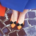 thumbnail image 3 of 1 par de flores para zapatos de boda con hebillas y botones extraíbles., 3 of 8