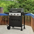 thumbnail image 2 of Royal Gourmet 3-Burner BBQ Gas Grill with Front Spice Rack, Two Side Shelves and Hooks, 30,000 BTU, GH3001H, 2 of 12