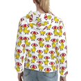 thumbnail image 7 of Honeii Rubber Duck Chicken Bird Pattern Womens Oversized Hoodies Long Sleeve Sweatshirts Pullover Fall Outfits with Pocket-Medium, 7 of 7
