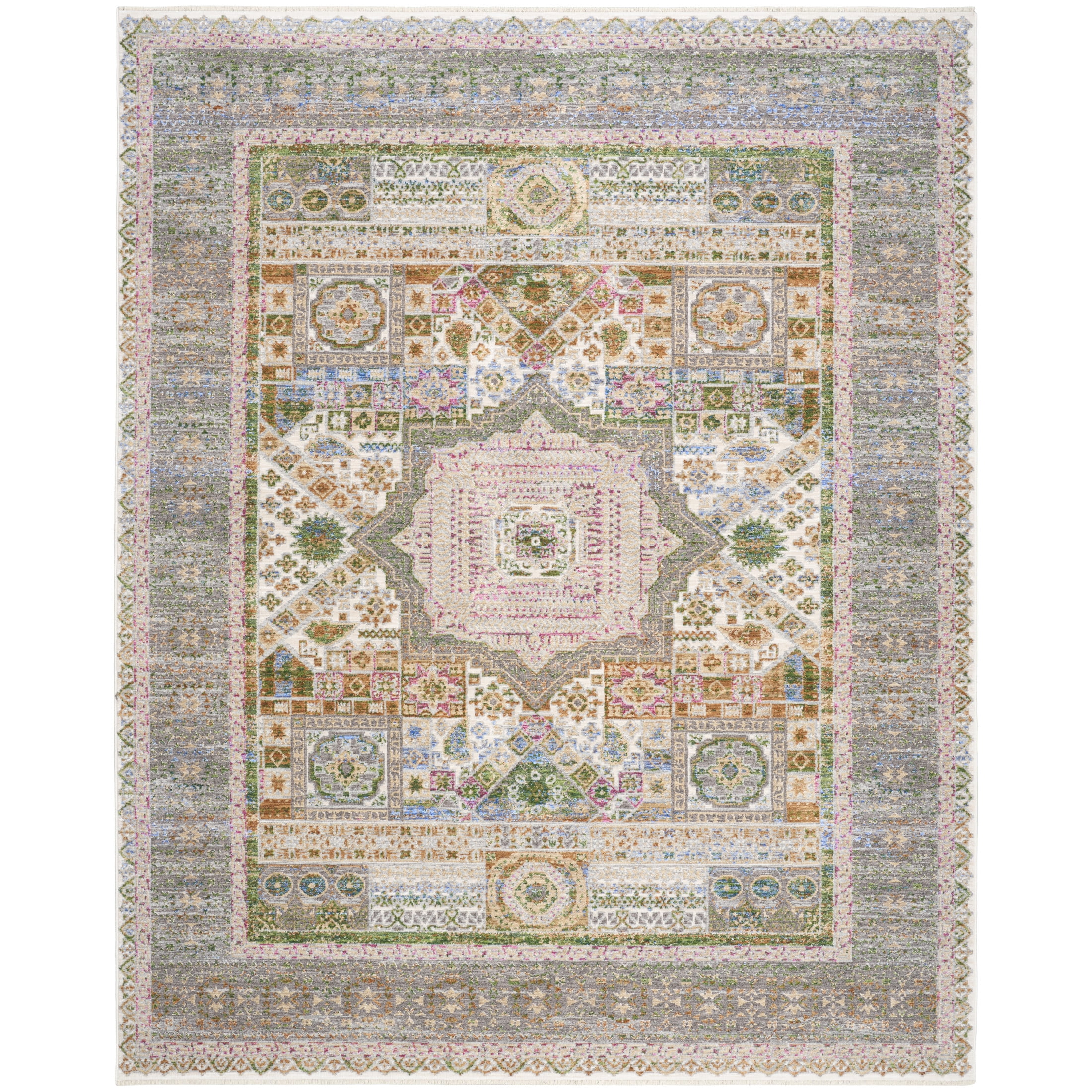 Nourison Quaint Harmony 9'10" x 13'1" Multicolor Bohemian Indoor Rug