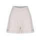thumbnail image 3 of MKLEKYY Pijamas Mujer Algodon Short Pantalones Cortos Anchos de Mujer, Pantalones Cortos Casuales de Cintura Alta, Pantalones Cortos de Trabajo Ligeros con Bolsillos, 3 of 4