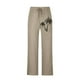 thumbnail image 5 of Pantalones largos de lino para hombre, pantalones holgados de playa con estampado hawaiano, cintura elástica y cordón ajustable, estampado en caliente., 5 of 5