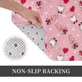 thumbnail image 3 of Kdxio Gnome With Heart,16" x 24", Non-Slip Front Door Mats,Outdoor Welcome Mat Washable, 3 of 9