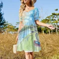 thumbnail image 4 of Wild Way Ireland Hiking with Gorgeous Coastal Views Sleeveless Dress dresses for prom dresses for woman, 4 of 7