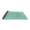 thumbnail image 2 of Ahgly Company Indoor Rectangle Solid Light Blue Modern Area Rugs, 7' x 9', 2 of 4