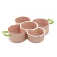 thumbnail image 1 of Food Storage Container 2 Tier Divided Serving Platter with Handle Stackable Multifunctional Vegetable Tray with Drain Basket Multifunctional Snack Candy Dried Display Candy Box and Snack Display Tray, 1 of 8