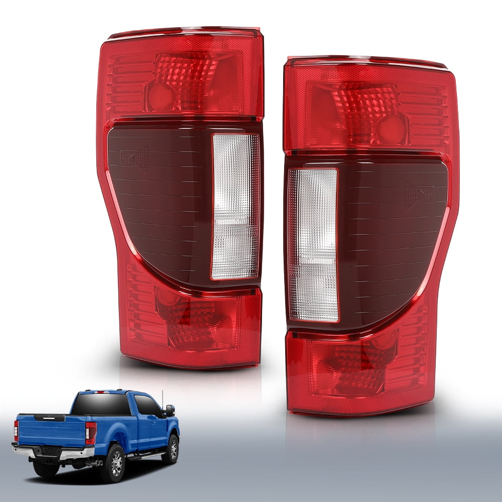 Pair Left&Right Tail Lights Lamps SET w/Blind Spot Fit For Ford F250 F350 F450 Super Duty 2020-2022