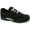 Black, variant on Drew Womens Columbia Suede Walking Athletic and Training Shoes