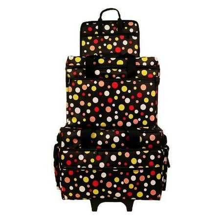 Sewing Bag - BlueFig TB19 Sewing Machine Carrier/Project Bag/Notion Bag in Dottie