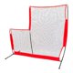 thumbnail image 2 of Red de rebote de béisbol para niños, de poliéster, de 2,1 x 2,1 m, para bloquear objetivos de lanzamiento. Rojo, 2 of 8