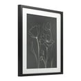thumbnail image 3 of Stupell Industries Minimal Gray Poppies Black Framed Print Under Glass design by Elizabeth Medley, 21 x 17, 3 of 10