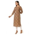thumbnail image 6 of VIHAAN IMPEX Floral Printed Casual Kurta Ladies Kurti Multicolor Tunic Tops For Women, 6 of 6