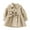 Khaki, variant on Kaemgyyd Baby Girls Trench Coat Casual Fashion Lapel Long Sleeve Tie Belt Jacket Pleated Button Outerwear 6 M-3 Y