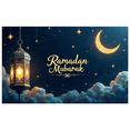 thumbnail image 3 of Ramadan Mubarak Lantern Backdrop Banner for Celebration Event Decor Festive Party Supplies Photography Props Islamic Decorations Background, 3 of 4