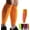 Orange, variant on Soccer Shin Guards Shin Pads for Kids Youth Adult, Calf Compression Sleeve with Honeycomb Pads, Support for Shin Splint Baseball Boxing Kickboxing MTB, Lightweight(1PAIR)