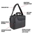 thumbnail image 4 of Funda de transporte para proyector USA Gear, resistente a los arañazos, negra, 4 of 9