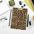 thumbnail image 7 of FMSHPON Leopard Clipboard Hardboard Wood Nursing Clip Board and Pull for Standard A4 Letter 13x9 inches, 7 of 7