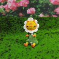 thumbnail image 5 of Sunflower Ornaments Sunflower Gnomes Statue Mini Figures Garden Sculpture Craft Desktop Resin Home Decorations, 5 of 5