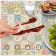 thumbnail image 6 of Pioneer Flower Floral Print Pattern Round Tablecloth 60 X 60 Inch, Wrinkle Resistant Wipeable Table Cloth for Kitchen Dining Picnic Patio Party, 6 of 6