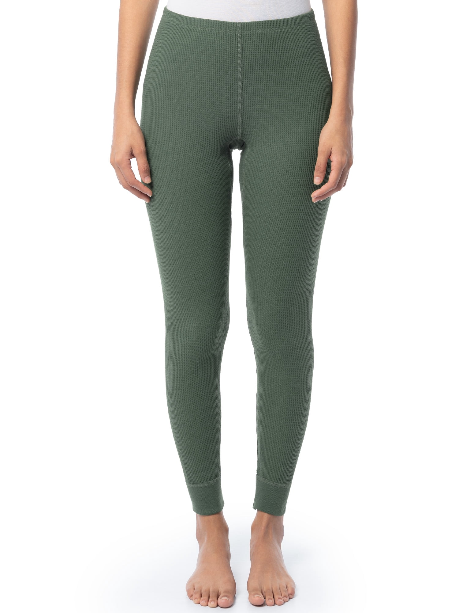Fruit of the Loom Women's Recycled Waffle Thermal Bottom 2PK, Sizes XS-4XL