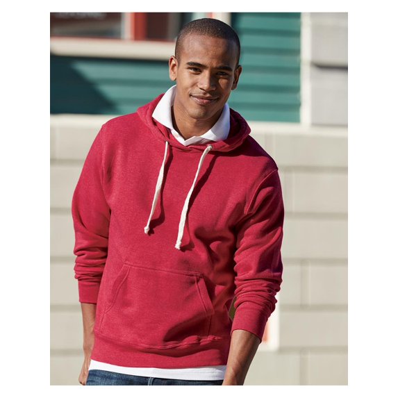 Fleece Triblend Hooded Pullover Sweatshirt