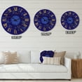 thumbnail image 4 of Designart 'Zodiac With Constellations And Zodiac Signs' Modern Wall Clock, 4 of 5
