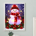 thumbnail image 2 of 5D DIY Kit Muñeco Nieve Navidad Del 30x40cm, 2 of 9