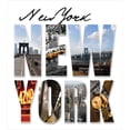 thumbnail image 3 of New York Duvet Cover Set, New York City Collage Featuring with Different Areas of The Big Apple Manhattan, Decorative 2 Piece Bedding Set with 1 Pillow Sham, Twin Size, White Blue, by Ambesonne, 3 of 3