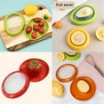 thumbnail image 5 of 4Pcs Reusable Silicone Fruit Storage Box Covers Onion Storage Avocado Saver Containers for Fridge, Vegetable Keepers Food Savers Kitchen Gadgets, 5 of 7