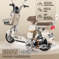 thumbnail image 2 of Motobici Electrica Honey whale U3-Pro Blanco, 2 of 5