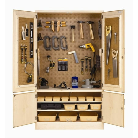 Woodworking Tool Storage Cabinet w Tools (Woodworking ...