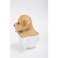 thumbnail image 3 of Garden Animal Statue TEACUP LABRADOR PUPPY STATUE Home Decoration, 3 of 5