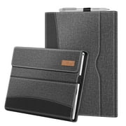 Fintie Portfolio Case for 12.3 Inch Microsoft Surface Pro 7, Surface Pro 6, Surface Pro 5, Surface Pro 4, Pro 3 - Business Cover with Pocket, Compatible with Type Cover Keyboard
