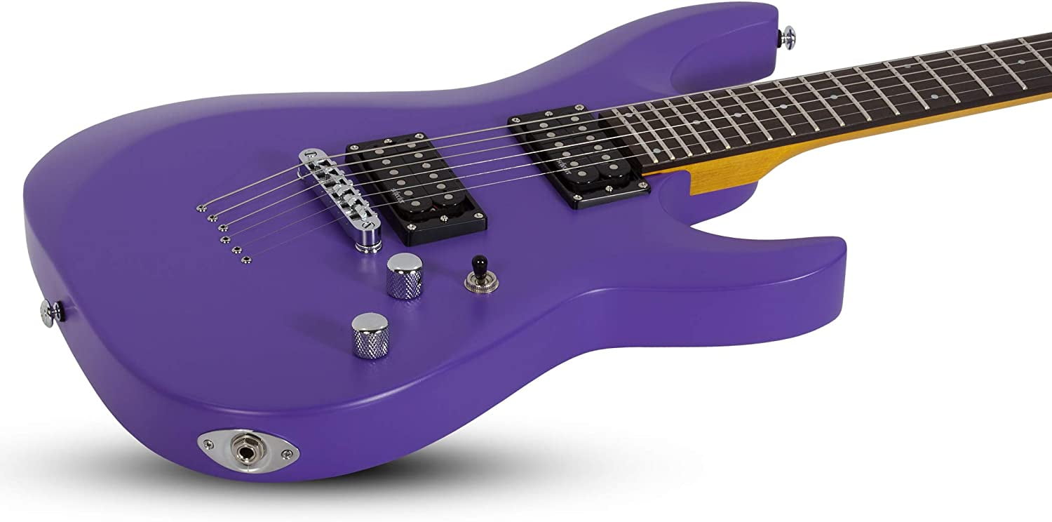 Schecter C-6 デラックスサテンパープルエレキギター Schecter C-6 Deluxe Guitar Satin Purple B-Stock 1008 | eBay