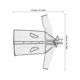 thumbnail image 5 of unbranded Poncho Portátil Transparente Impermeable Con Borde Negro Para Lluvia Y, 5 of 6