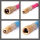 thumbnail image 2 of 8pcs coche aire acondicionado refrigeración R134A R12 convertidor adaptador manguera conjunto kits, 2 of 4