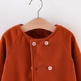 thumbnail image 3 of URMAGIC Baby Outwear Cloak 6 Months- 4 Years, Infant Toddler Girls Kids Fall Winter Button Jacket Warm Cardigan Coat Clothes, 3 of 9