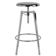 thumbnail image 3 of Flash Furniture Toledo Industrial Style Barstool with Swivel Lift Adjustable Height Seat in Chrome Finish, 3 of 3