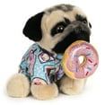 thumbnail image 3 of GUND Doug The Pug Donut Dog Stuffed Animal Plush, 9", 3 of 4