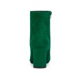 thumbnail image 2 of Allegra K Women's Pointy Toe Side Zip Block Heel Ankle Boots Emerald Green 5.5, 2 of 7