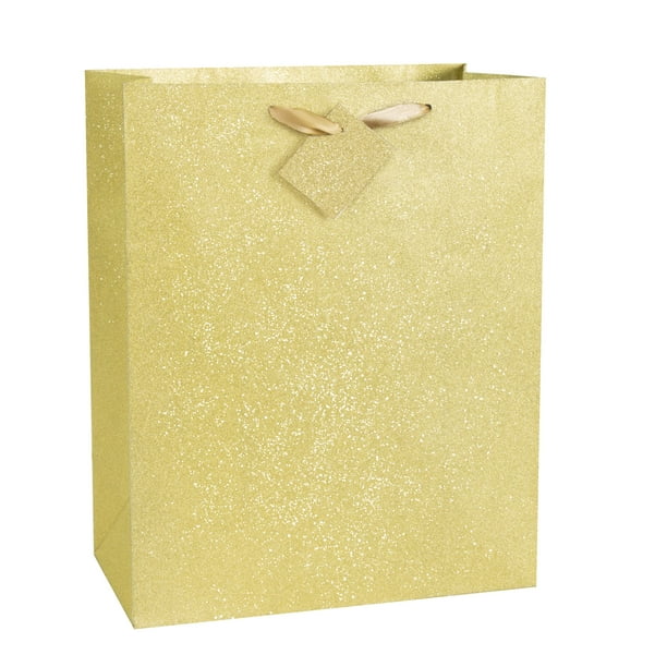 Glitter Gold Gift Bag