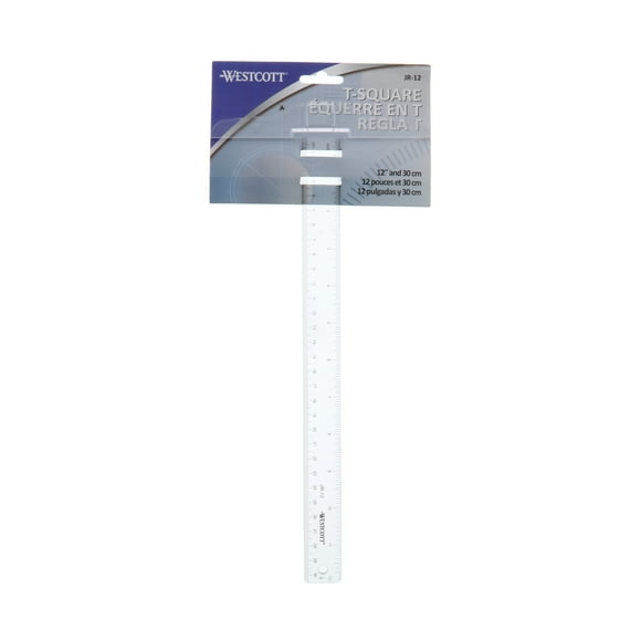 Acme United T-Square Ruler, 12 Inch