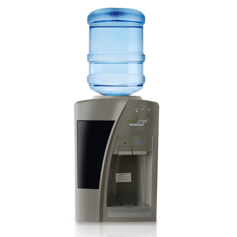 NutriChef PKTWC20SL Water Dispenser Cooler Hot & Cold Water Cooler