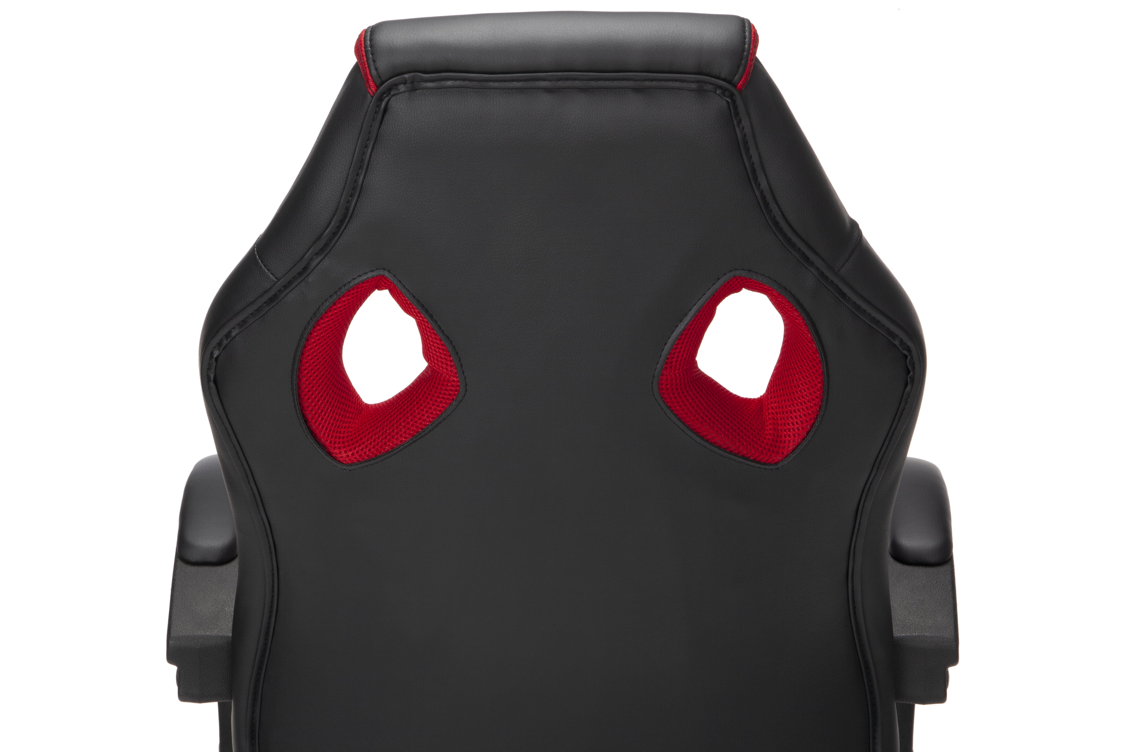 OFM Essentials Collection High-Back Gaming Chair, Padded Loop Arms, in Red (ESS-3083HB-RED)