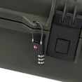thumbnail image 4 of Allen Company TSA Lock with Combination, Black Steel Cable Lock, 1.25" Cable, 3 Wheel Combination, 4 of 9