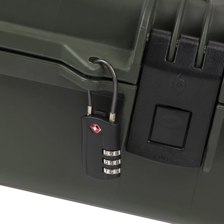 Allen Company TSA Combination Cable Lock, Black photo 4