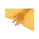 thumbnail image 5 of Bufanda de invierno cálida de imitación de cachemira INSPIRE CHIC, chal de franjas de color sólido para mujeres y hombres 78.7"x27.6" Amarillo Jengibre, 5 of 6