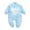 Light Blue, variant on LMTODLFG Baby Boy Clothes Baby Girl Boy Thick Warm Jumpsuit Playsuit Romper Clothes Baby Boy Gifts Baby Boy Clothes 0-3 Months Light Blue 9-12 Months